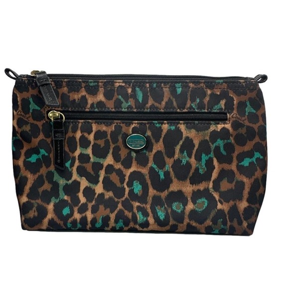 Coach Handbags - COACH Animal Print Cosmetic Case / Pouch
